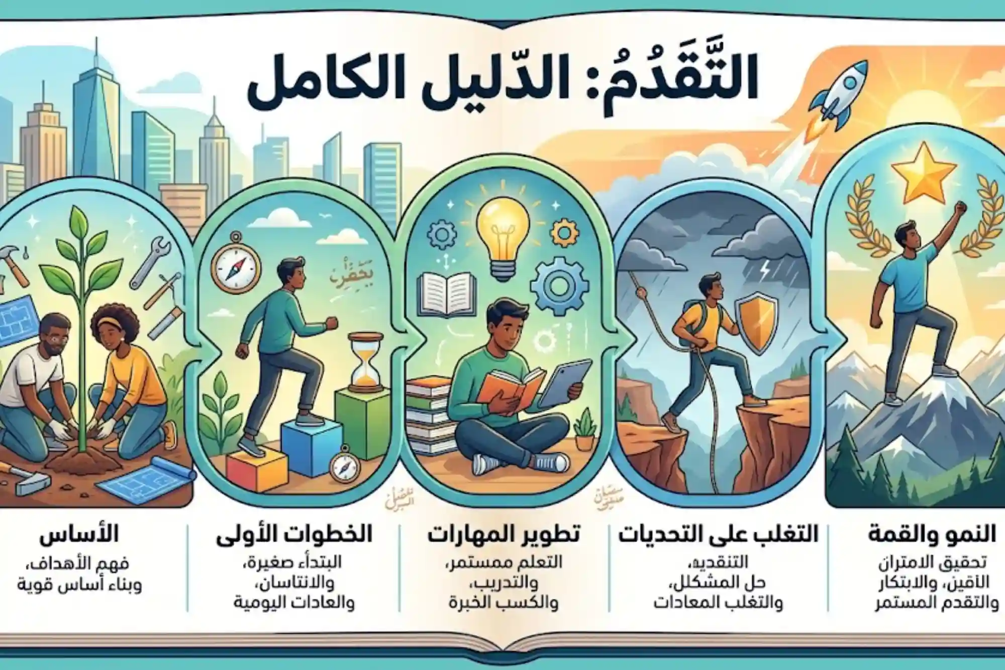 التقدم الدليل الكامل