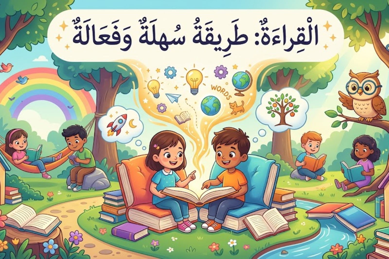 القراءة طريقة سهلة وفعالة