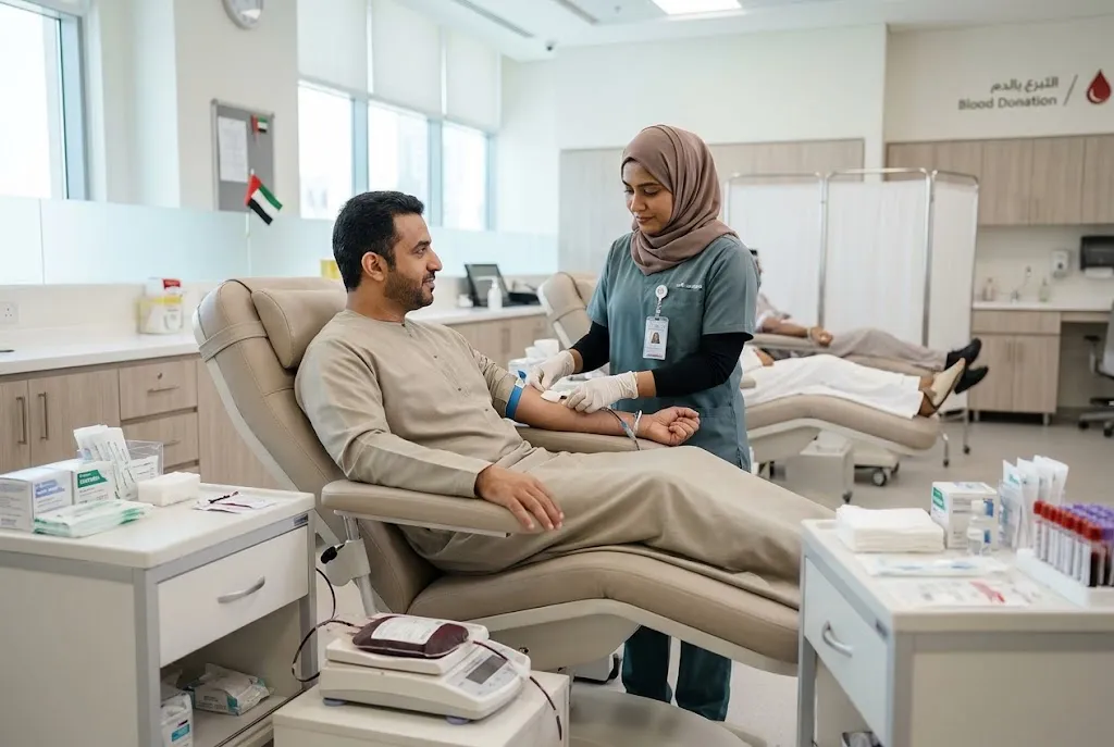 مركز التبرع بالدم: شروط التبرع وفوائده وأهميته في إنقاذ الأرواح